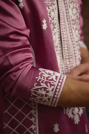 Vintage rose chittorgarh kurta set