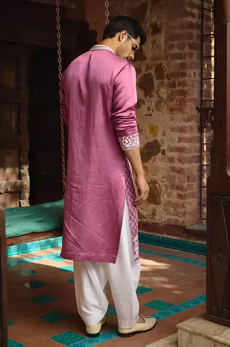Vintage rose chittorgarh kurta set