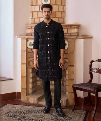 Black gohar kurta set 1