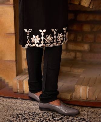 Black juna mahal kurta set 4
