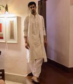 Ivory umaid ivory kurta set