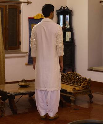 Ivory umaid ivory kurta set 5