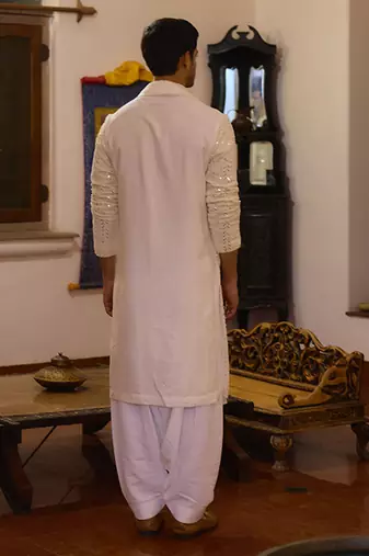 Ivory umaid ivory kurta set