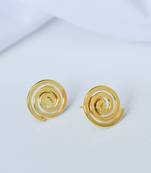 Simple gold plated studs