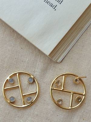 An elegant delight geometric studs 2