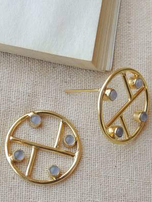 An elegant delight geometric studs 3