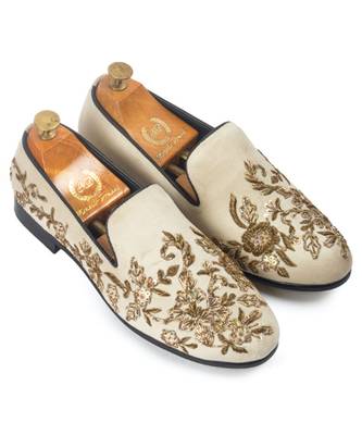 Golden garden slipons 1