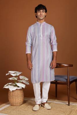 Arruga stylish shaded rayon kurta pyjama set 1