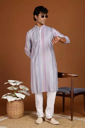 Arruga stylish shaded rayon kurta pyjama set