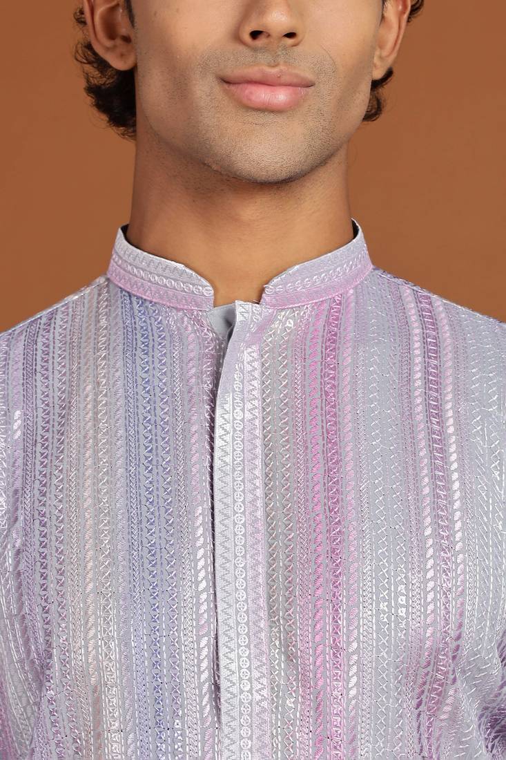 Arruga stylish shaded rayon kurta pyjama set