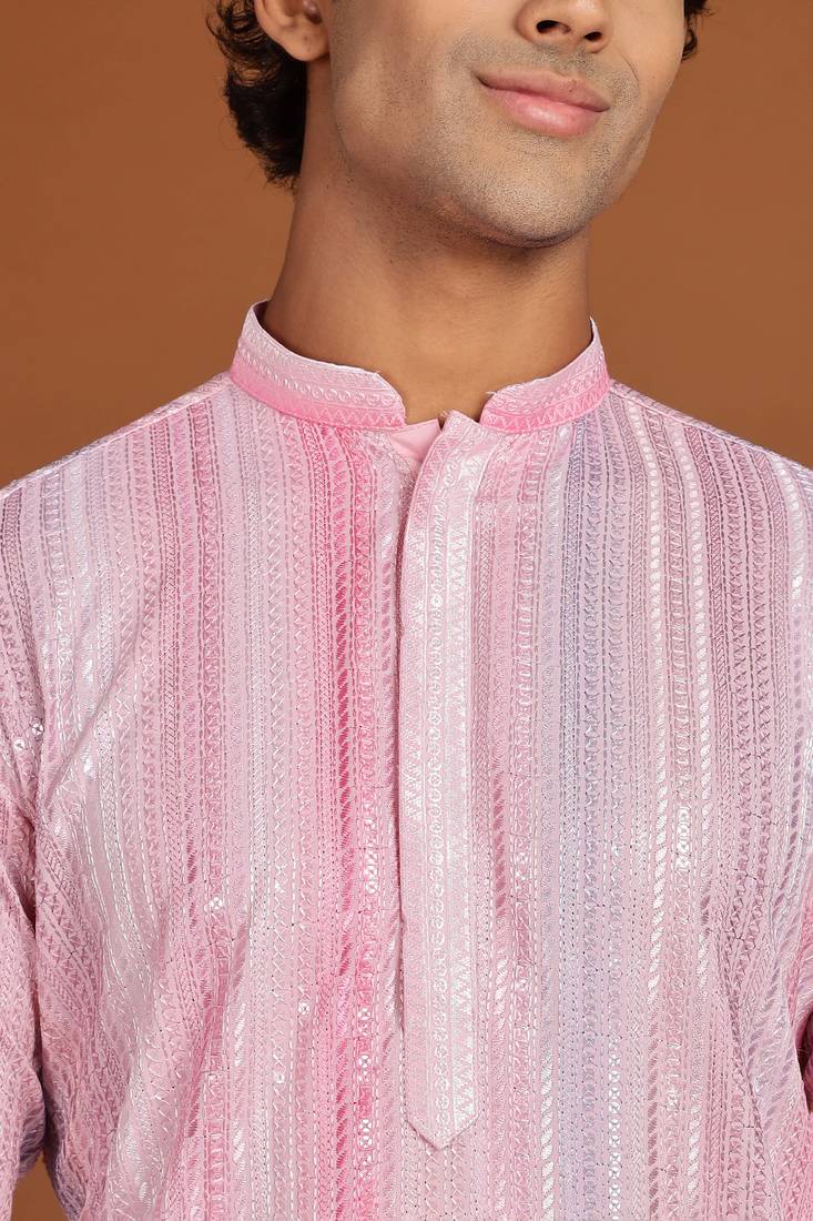 Arruga stylish shaded rayon kurta pyjama set