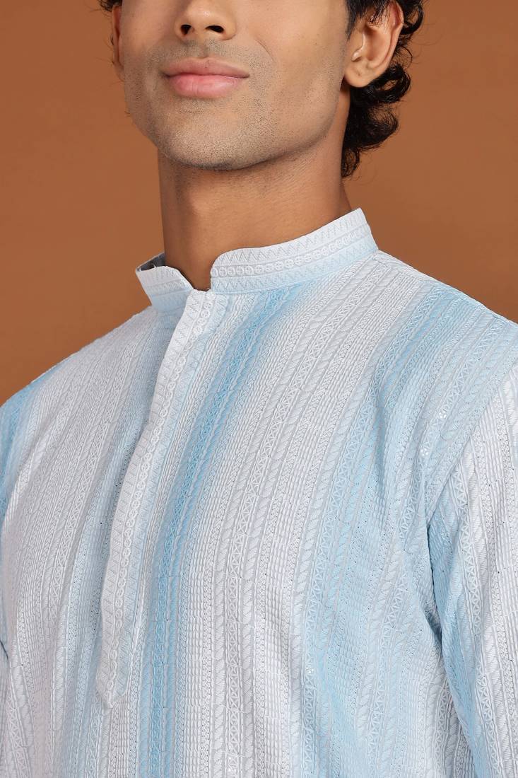 Arruga stylish shaded rayon kurta pyjama set