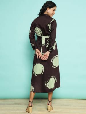 Senorita maroon modal printed top , full sleeve 4