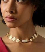 Gold anina necklace