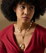 Gold calypso necklace