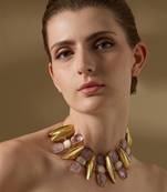 Purple amarae necklace