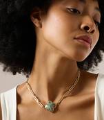 Green norelia necklace