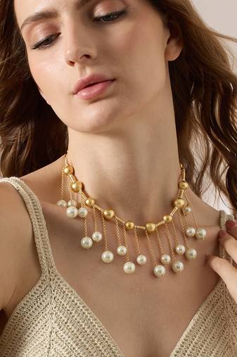 Gold selket necklace