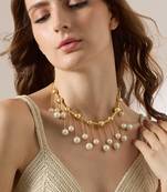 Gold selket necklace