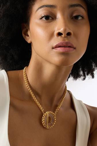 Pink seraphae necklace