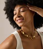 Gold lureya necklace