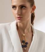 Blue avenari necklace