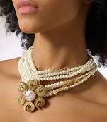 White eluneth necklace