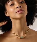 Green ozara necklace