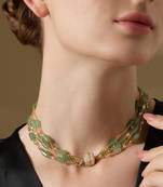 Green junara necklace