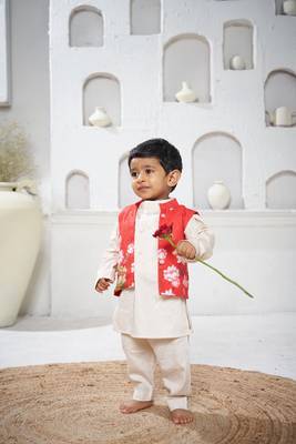Red pichwai bandi set 1