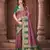 Purple pashmina silk blend  zari woven work heavy designer border saree for wedding wear