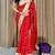 Red Color Viscose Georgette Saree