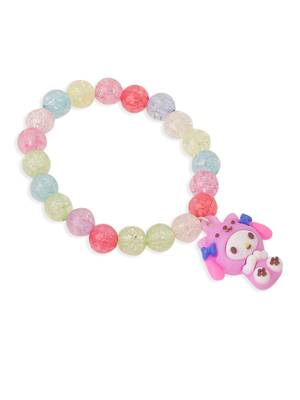  kids set of 3 cartoon design artificial beads thread rakhi with roli chawal chandan & mishri 3