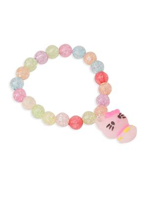  kids set of 3 cartoon design artificial beads thread rakhi with roli chawal chandan & mishri 4