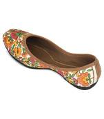Cushioned multicolour flats