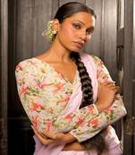 White Georgette Designer Blouse