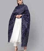 Women's Bandhej Chinon Silk Dupatta