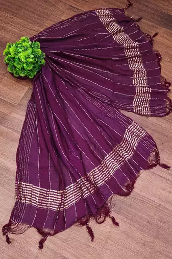 Trendmalls Women's Bandhej Chinon Silk Dupatta