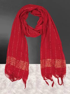 Trendmalls Women's Bandhej Chinon Silk Dupatta 2