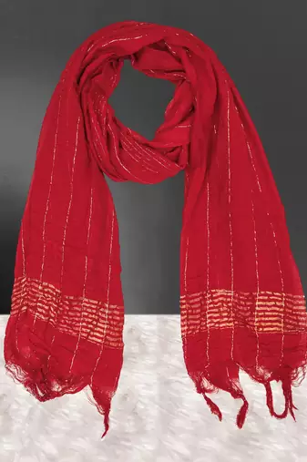 Trendmalls Women's Bandhej Chinon Silk Dupatta