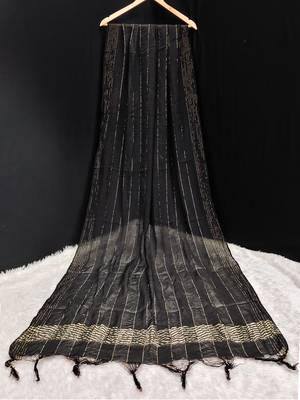 Trendmalls Women's Bandhej Chinon Silk Dupatta 1