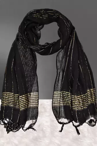 Trendmalls Women's Bandhej Chinon Silk Dupatta