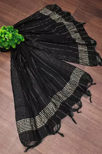 Trendmalls Women's Bandhej Chinon Silk Dupatta