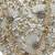 Anekaant amour white & champagne heart shaped floral embellished faux silk clutch