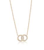 Gold color stainless steel  gold plated demi fine pendant