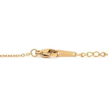 Gold color stainless steel  gold plated demi fine pendant 4