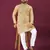 Mustard viscose rayon chikankari lucknowi embroidered work kurta pajama set
