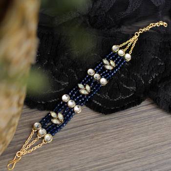 Blues hues bracelet 1