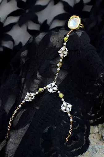 Minty winty bracelet