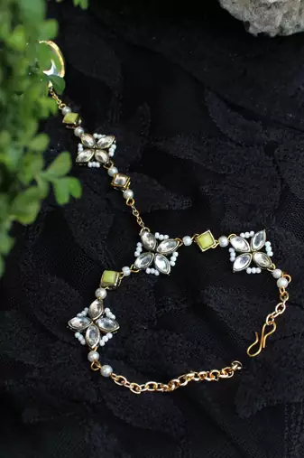 Minty winty bracelet